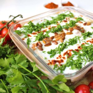 Eggplant Fatteh