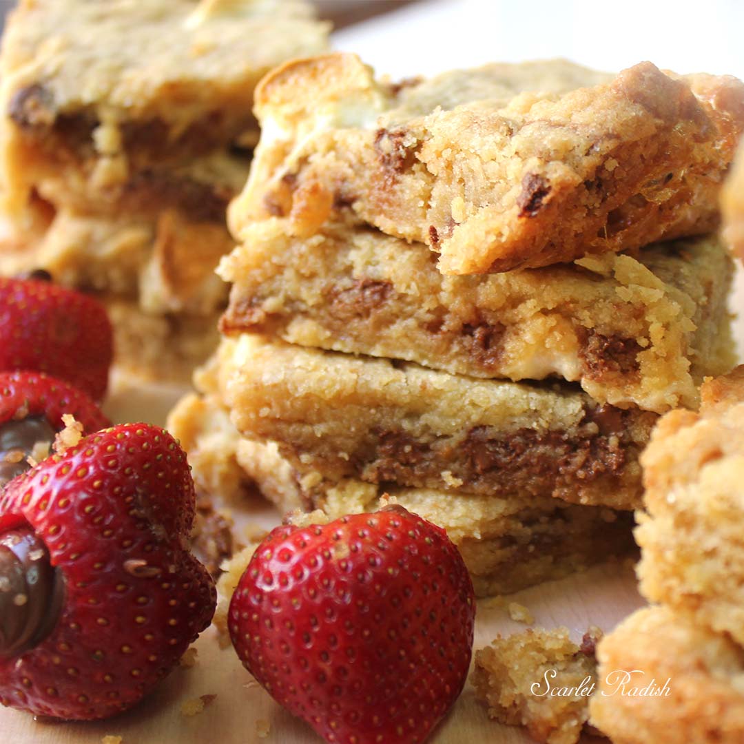 Fudgy Blondies