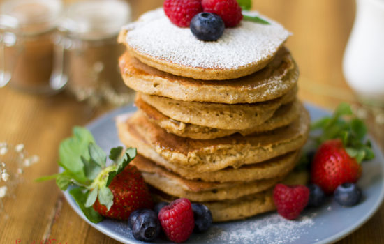 Banana Oat Pancakes